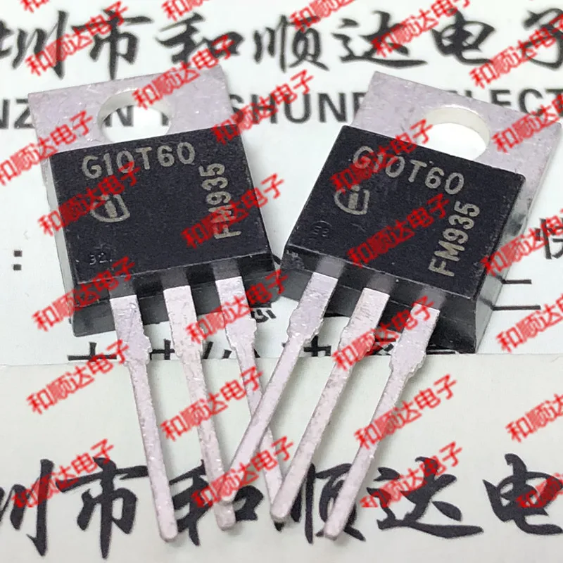 /5 предметов в лоте, G10T60 IGP10N60T-220 600V 10A