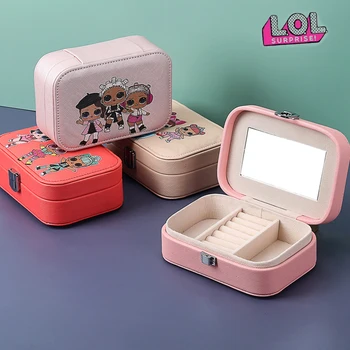 

Original LOL surprise dolls Rings Jewelry Packing display cartoon lols dolls figures action toys surprise birthday girl's gift