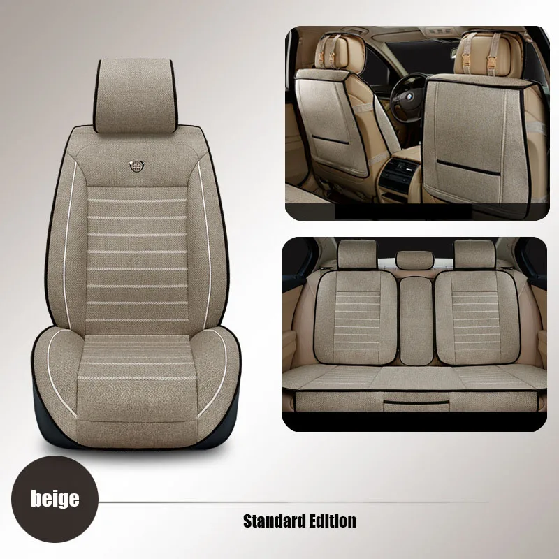 High quality linen Universal car seat covers For Volkswagen vw passat b5 polo golf tiguan jetta touran car styling seat cushion High quality linen Universal car seat covers For Volkswagen vw passat b5 polo golf tiguan jetta touran car styling seat cushion
