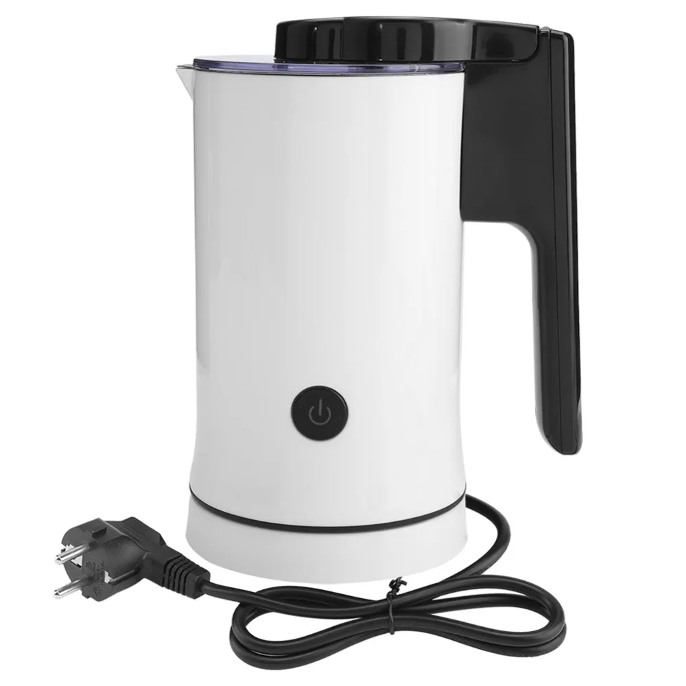 

220V 600W Automatic Electric Hot & Cold Milk Frother Heater Stainless Steel Foamer Frothing Milk Coffee Machine Cappuccino Latte