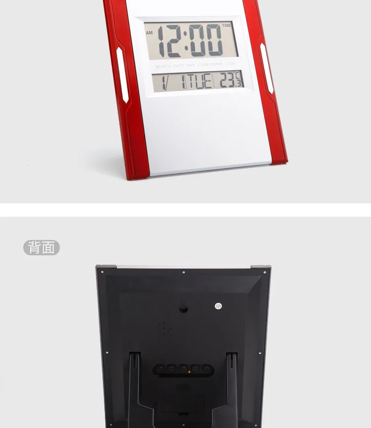 Прямая с фабрики бесшумные электронные часы креативные Современные бытовые товары для гостиной дисплей температуры