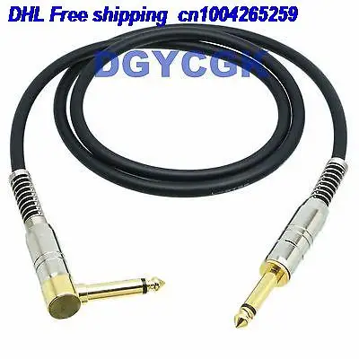 EMS DHL 10pcs 3 5mm 6 35mm 1 4 RCA plug jack mono TS 25FT cable adapter audio AV Headphone MIC cable 22j