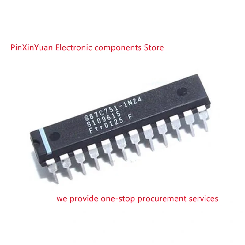 1PCS/LOT New original S87C7511N24 S87C7512N24 S87C51 DIP24
