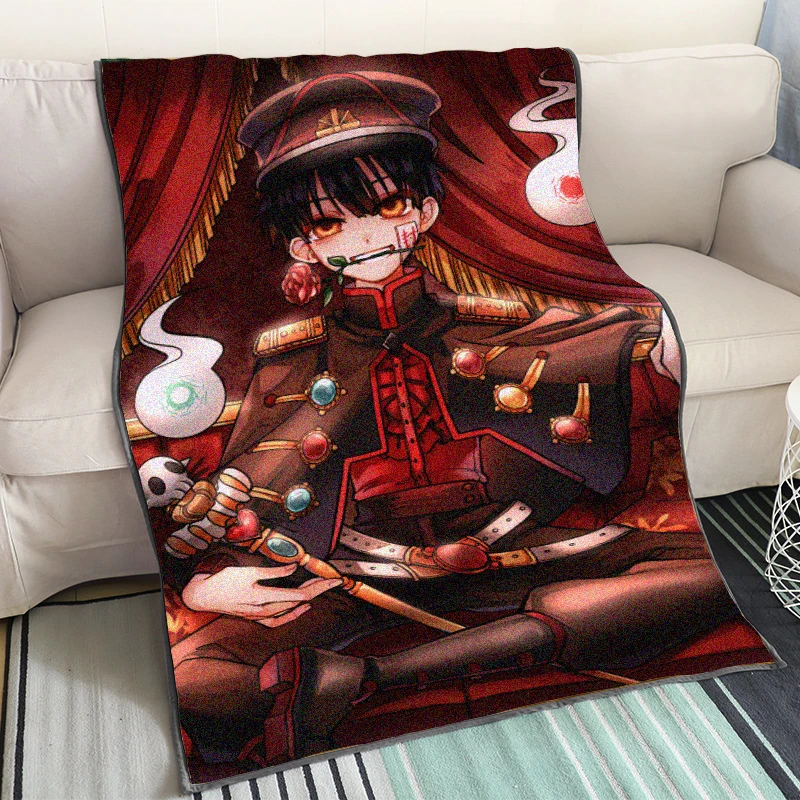 Аниме Jibaku Shounen Hanako-кун Одеяло Косплэй DIY мягкий плащ фланелевая зимняя теплая