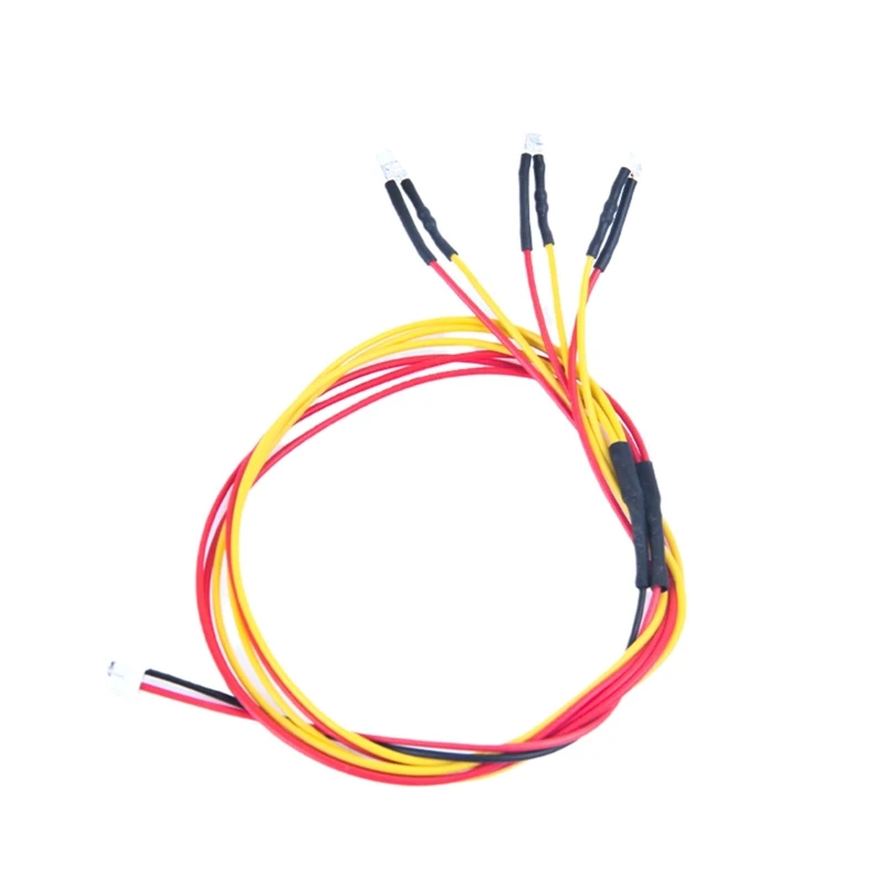 Remoter Control Car Spare Parts LED Steering Lighting with Durable Wire Replaceable Easy Fixed RC Accs for WPL Pickups D5QA | Игрушки и