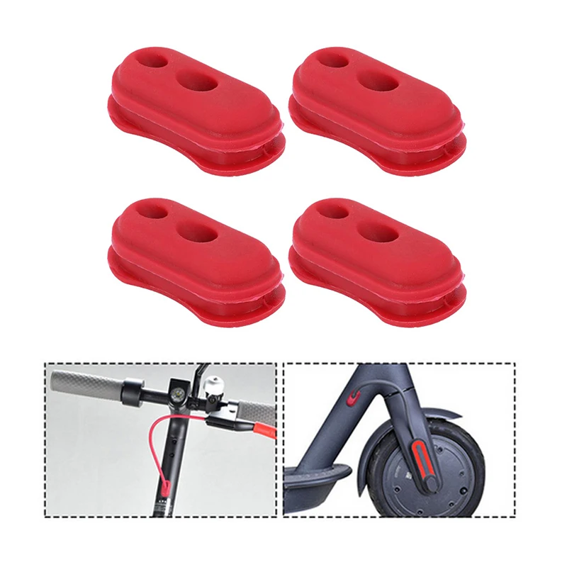 Silicone Protective Cover for Xiaomi M365 Scooter Wire Sleeve Charging Port Protection Accessories | Спорт и развлечения