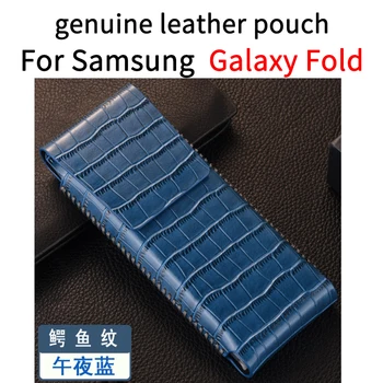 

Genuine Leather Case for Samsung Galaxy Fold Case Samsung Galaxy Fold Case Bag Pouch Fornite Wallet Case Z Flip Case Pouch Bag