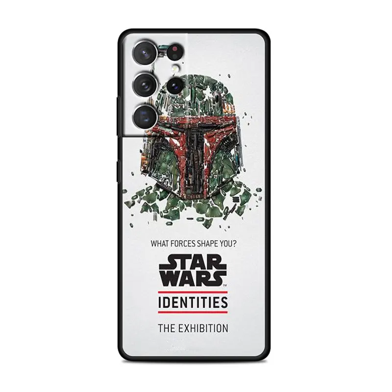 Star Wars hero battle For Samsung Galaxy S22 S21 Ultra S20 FE Lite S10 S9 S8 Plus 5G Silicone Soft Black Phone Case kawaii phone case samsung