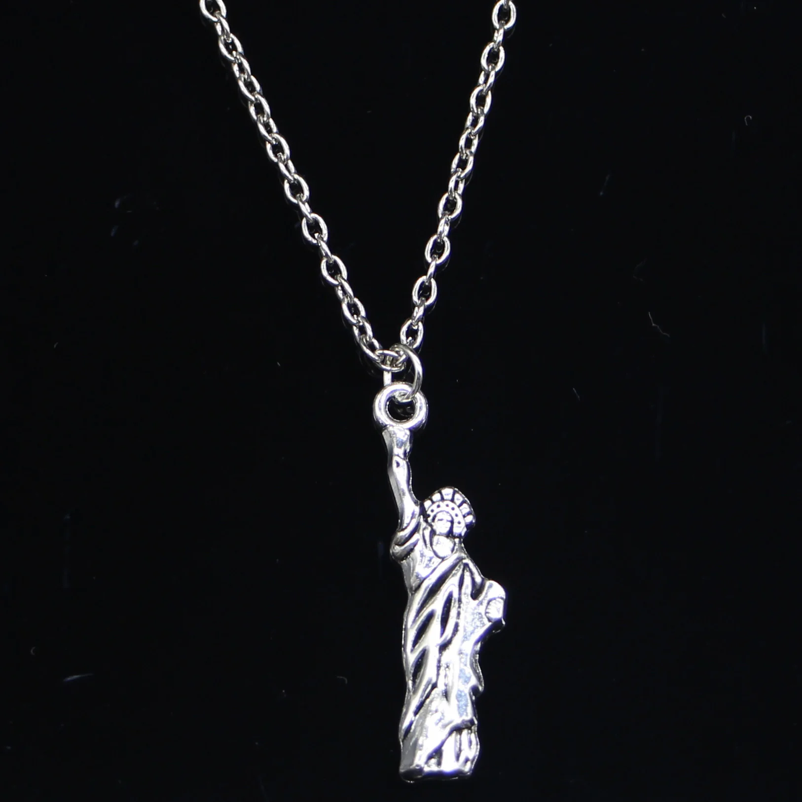 New Fashion Necklace 34x10mm statue of liberty new york Pendants Short Long Women Men Colar Gift Jewelry Choker | Украшения и
