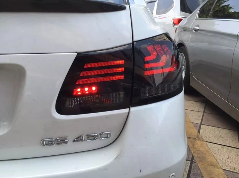 For Car Lexus Gs350 Tail Lamp 06 10 Led Fog Lights Drl Day Running Light Tuning Car Accessories Gs300 Gs430 Tail Lights Car Light Assembly Aliexpress