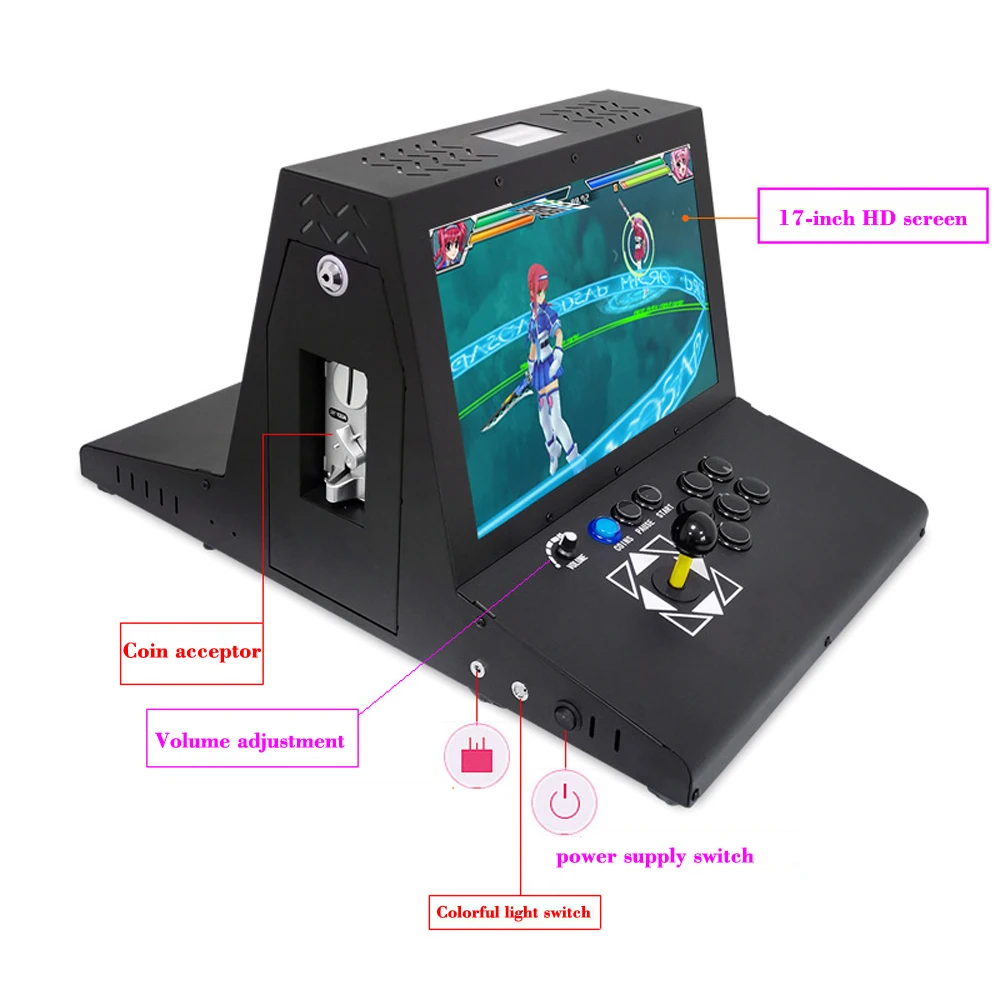 

bar-top console cabinet arcade game machine
