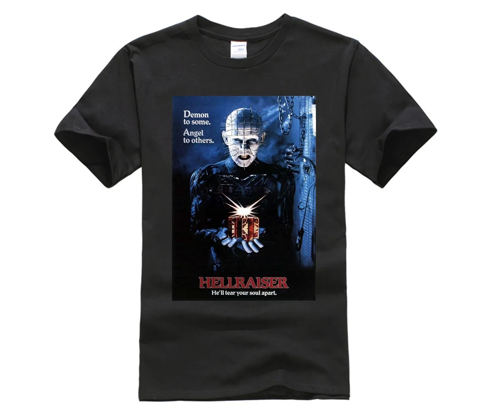Футболка с принтом Hellraiser 172 футболка Pinhead Clive Barker 80s культовый фильм ужасов высокое