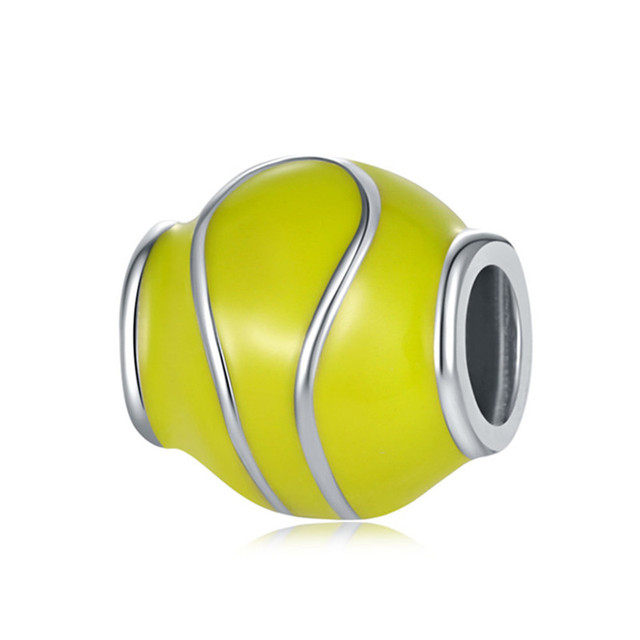 Baseball charms Fit Original Pandora Bracelet Ball Bead Jewelry Diy Bangle & Necklace Accessories For Women Gift