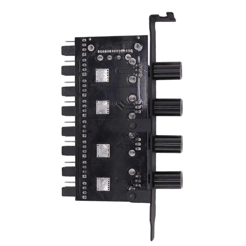 Контроллер скорости вентилятора PCI 12 В Molex 4pin или SATA 6 8 кулеров PWM 4 контактный