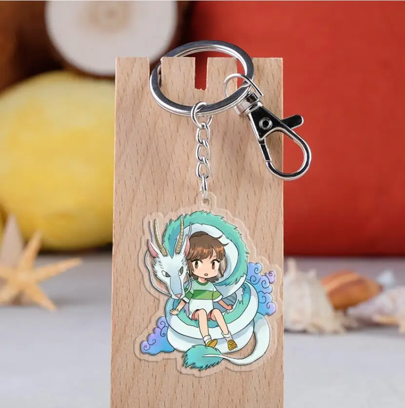 Брелок Kiki's Delivery Service Totoro Spirited Away акриловая фигурка человека без лица брелок для