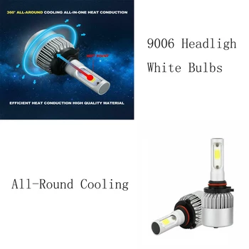 

2X 9006 6500K Headlight Bulb For Toyota Sienna 2006-2009 Corolla 2005-2008