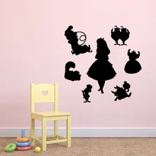 Импортные товары,, съемная Экологически чистая детская комната, детская комната, кролик, кошка, креативное украшение в помещении, ПЭТ