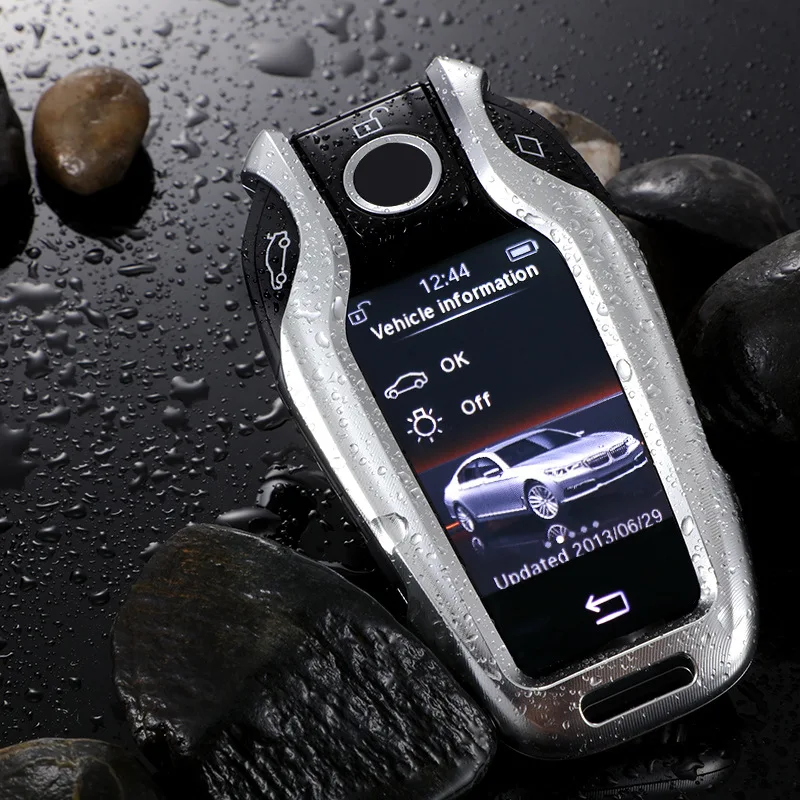 

New Aluminum Alloy Car LED Display Key Cover Case for BMW 5 7 series G11 G12 G30 G31 G32 i8 I12 I15 G01 X3 G02 X4 G05 X5 G07 X7