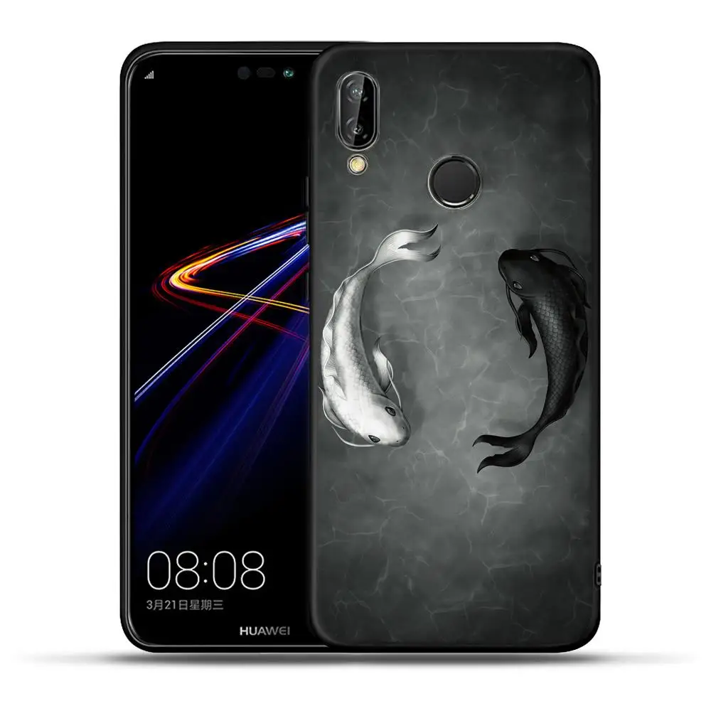 HXNH45 Мягкий силиконовый чехол s для huawei P20 P30 Pro mate 10 20 Lite Y5 Y6 Y7 Y9 Prime P Smart Plus чехол для задней панели телефона Coque Etui - Цвет: HXNH45