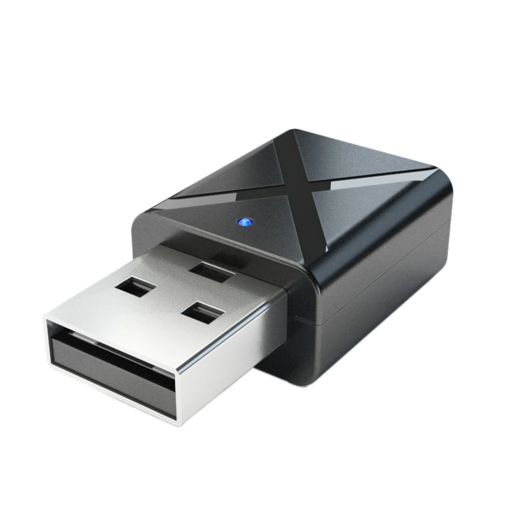 2 в 1 USB Bluetooth 5 0 передатчик приемник Мини 3 мм AUX стерео беспроводной адаптер для ТВ