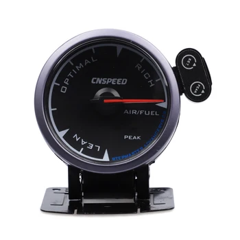 

12V 7 Colors Dial Air/Fuel Ratio Gauge Universal 2.5" 60mm Round Shaped Pointer Meter Car Accessories