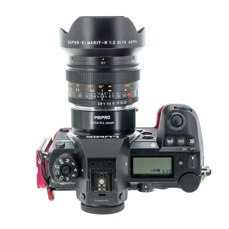 PEIPRO для объектива LEICA R для крепления L/T адаптер для камеры для камер LUMIX S1/S1R SIGMA fp lieca SL T
