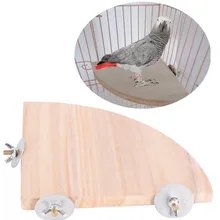 Животное птица попугай деревянная платформа стойка игрушка хомяк ветка окунь для декоративные игрушки для птичьих клеток 3 размера товары для животных H1 x