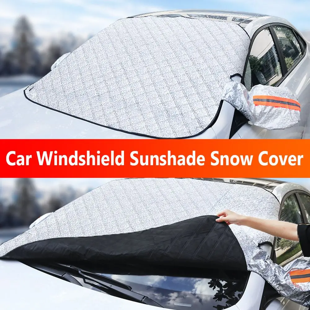 

Universal Anti-icing Dustproof Sunshade Car Windshield Cover Magnetic Frost Protection Snow Block