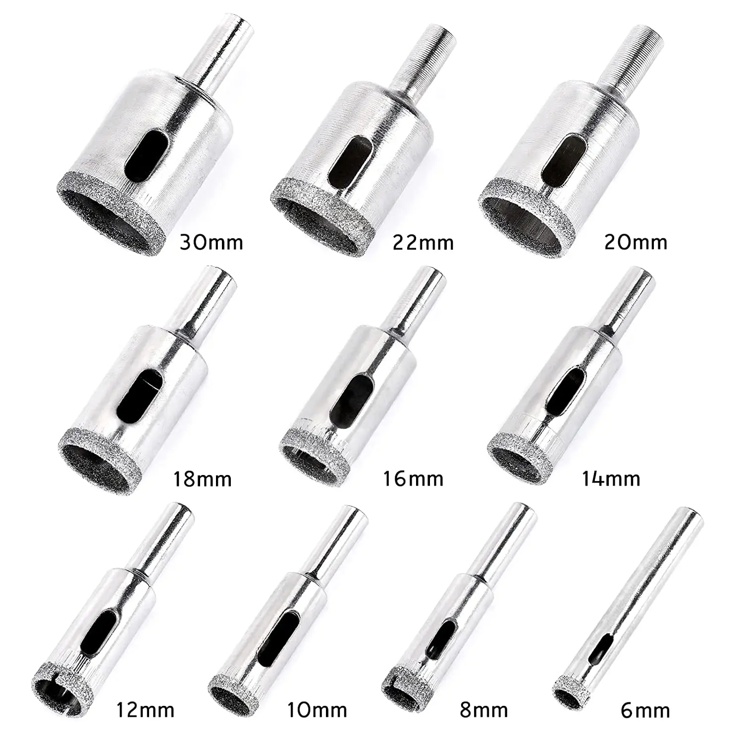 Рисунок 2 - Набор сверл алмазных диаметром 6-30 мм