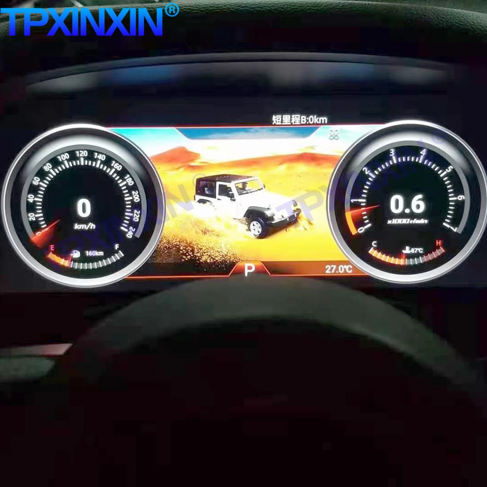 For Jeep Wrangler 3 JK 2010 2017 Car Digital Dashboard Panel Virtual  Instrument Cluster Cockpit LCD Speedometer Multimedia GPS|Car Multimedia  Player| - AliExpress