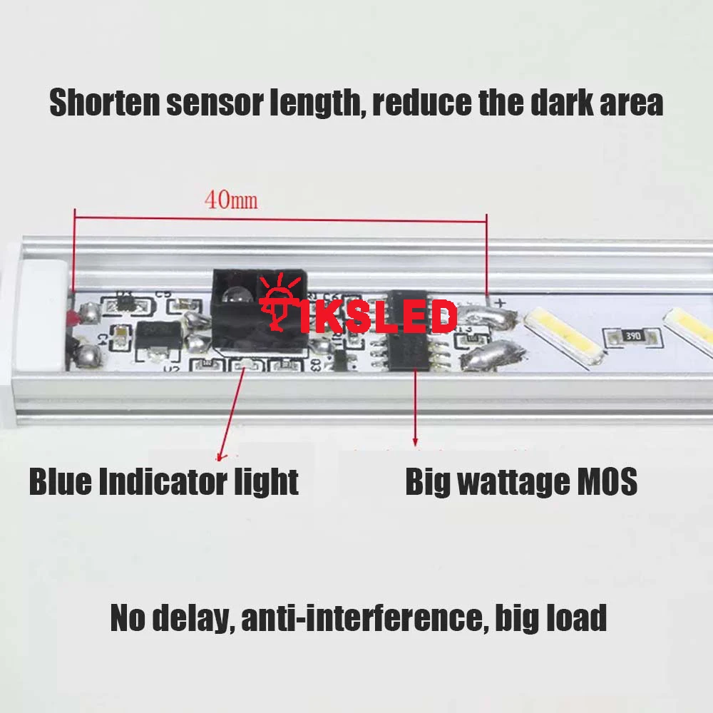 12 V-24 V ручная развертка Сенсор переключатель Кухня под шкаф СВЕТОДИОДНЫЙ Свет Аксессуары Ручной волны Управление выключатель для Светодиодные полосы