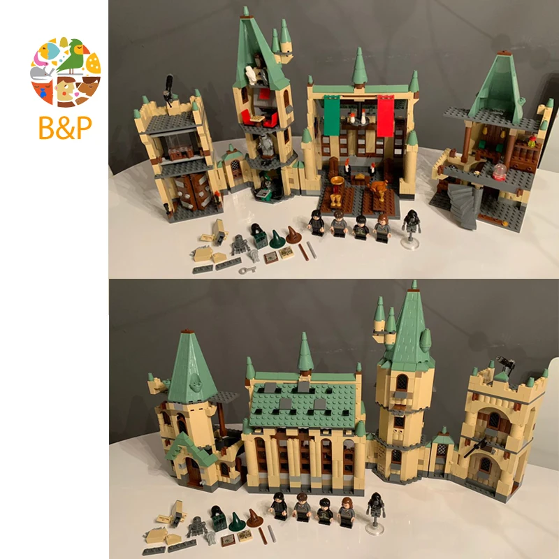 4842 1340Pcs Movie Series The Castle Set Educational Building Blocks Bricks Toys For Children 16030