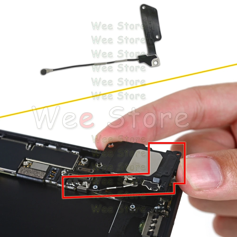 Оригинальная Wifi антенна Flex для iPhone 7 8 Plus Wifi Bluetooth NFC Wi-Fi gps сигнальная Антенна гибкий кабель Замена крышки