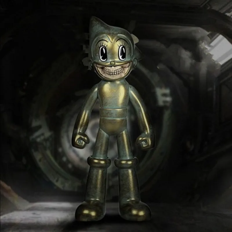 Аниме Tetsuwan atom Osamu Tezuka An atom y Astroboy версия окисления GK статуя ПВХ фигурка Коллекция Модель игрушки M2739