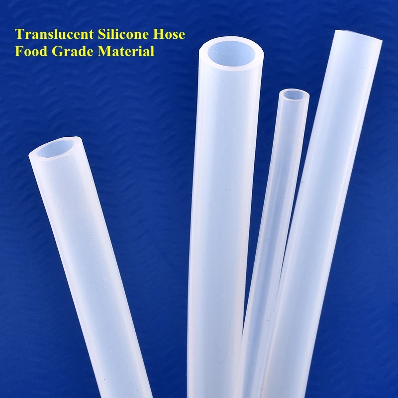 Silicone Tube Plastic Tube 1M ID1~5mm Clear Transparent Food Grade Silicone Hose For Aquarium Tank Air Pump Garden Irrigation