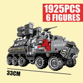 

Sembo New Wandering Earth CN171 Troop SWAT Carrier Military Toy Fit Technic City Tank Building Block Bricks Kid Gift Birthday