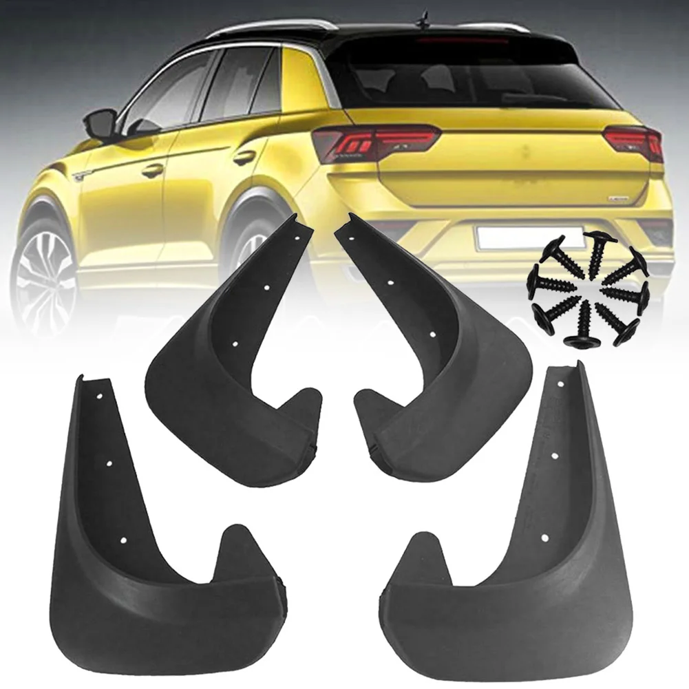

4x Car Mud Flaps Splash Guards Mudflaps Mudgurads Fender Universal EVA Plastic