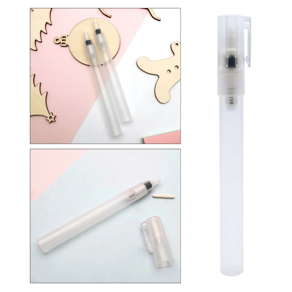 3mm Round Flat Tips Watercolor Oil Paints Marker Pen Empty Tube