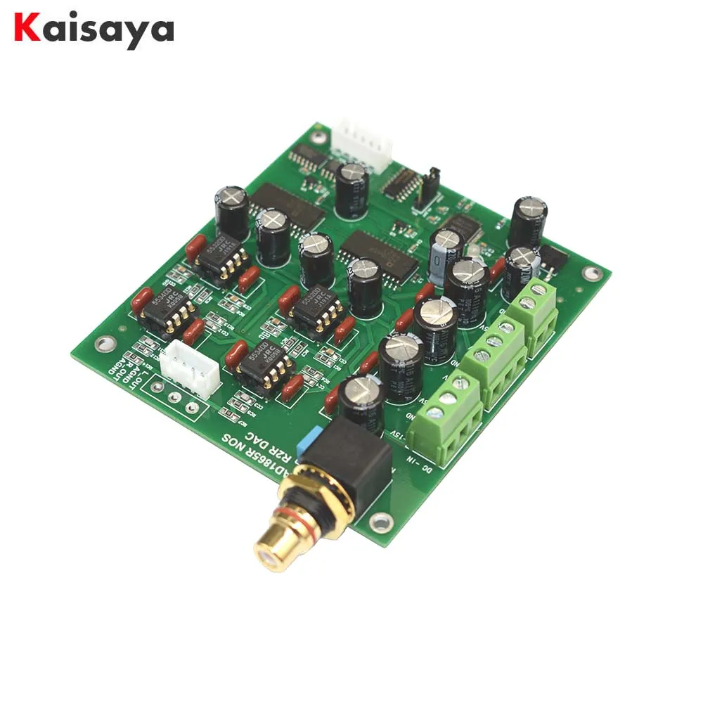 R2R DAC декодер доска AD1865R NOS DAC аудио декодирование доска DC 15 в T0490