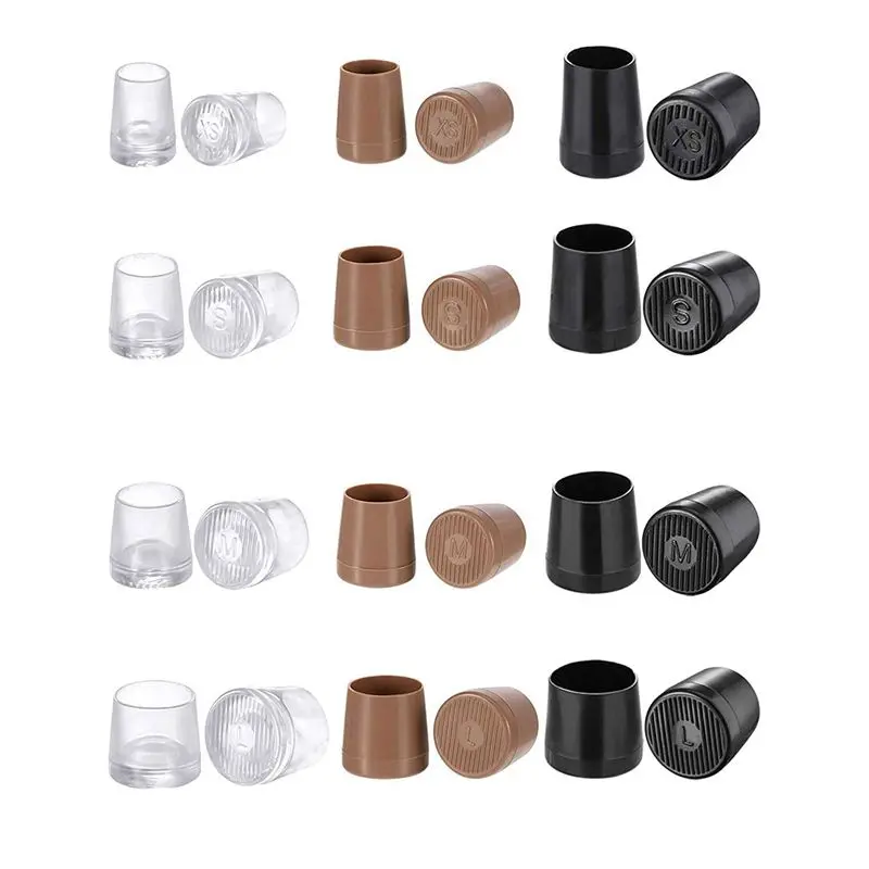 

FGGS-12 Pairs Heel Repair Caps Covers High Heel Protector for Women's Shoes, XS, S, M, L, 3 Colors high heel protectors for walk