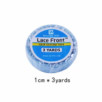 

1 roll 1 cm*3 yards super hair Blue double-sided adhesive for hair extension/lace wig/toupee massage