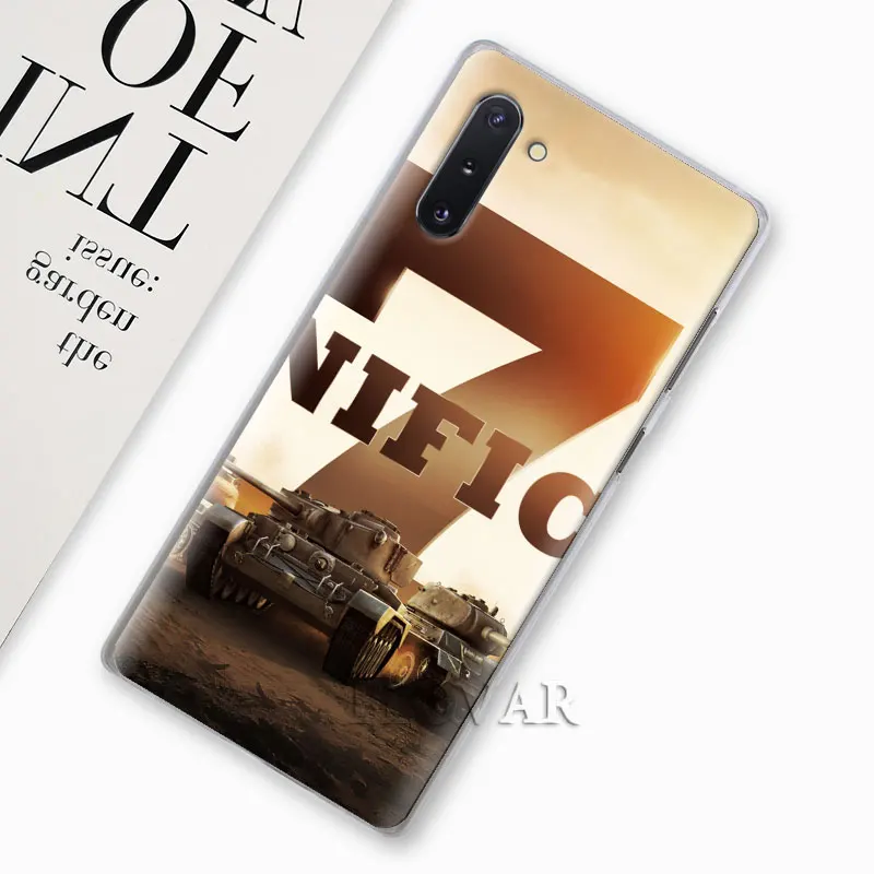 World Of Tanks чехол для samsung Galaxy Note 10 плюс 8 9 S10 S9 плюс S10e A30 A40 A50 A70 жесткий чехол