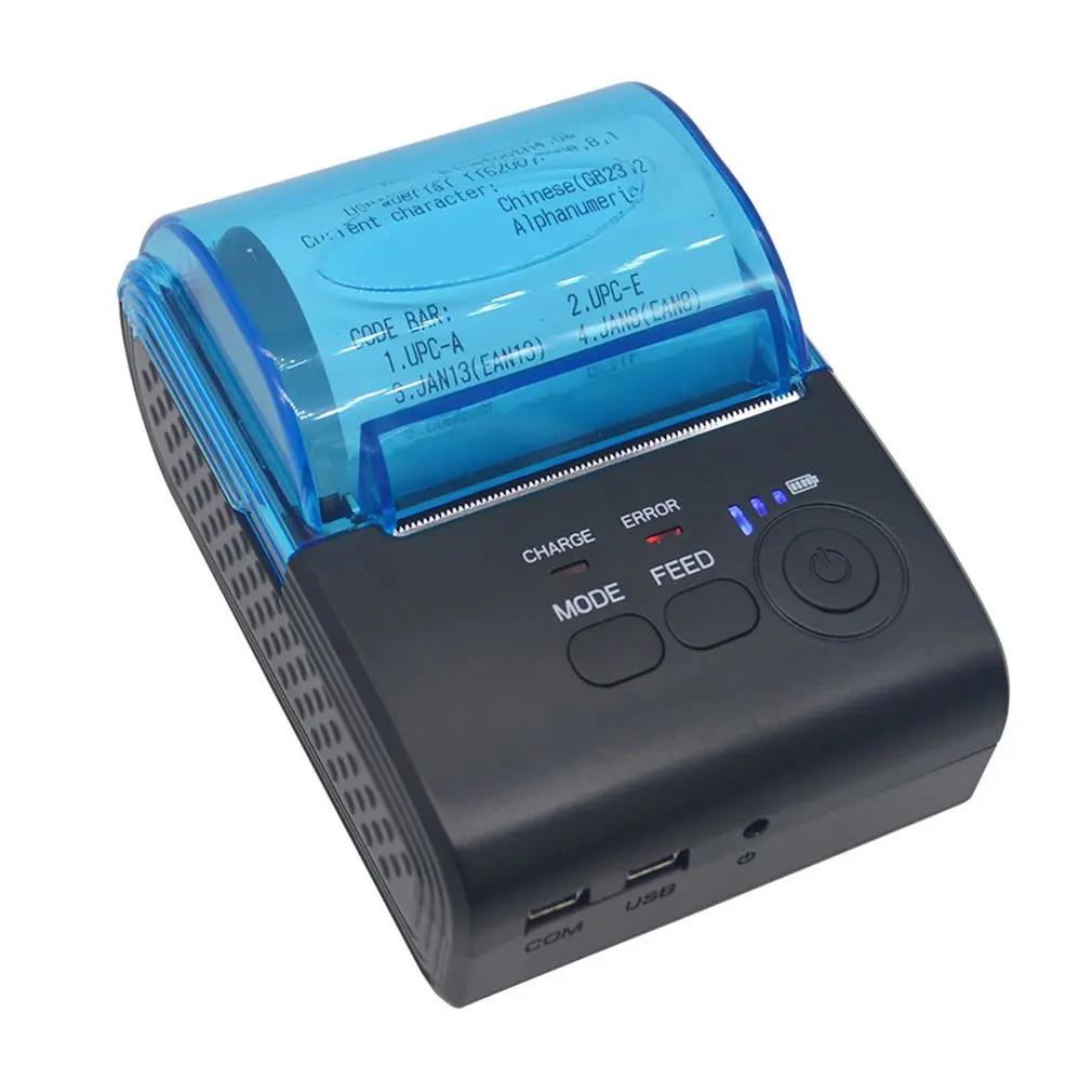 

50mm Portable Receipt Thermal Printer Bill Machine Suitable For Windows Android IOS For Supermarket Restaurant