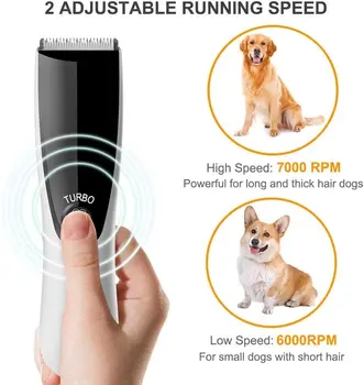 

2020 New Professional Pet Dog Hair Trimmer Animal Grooming Clippers Pet Cat Cutter Machine Shaver Electric Scissor Clipper