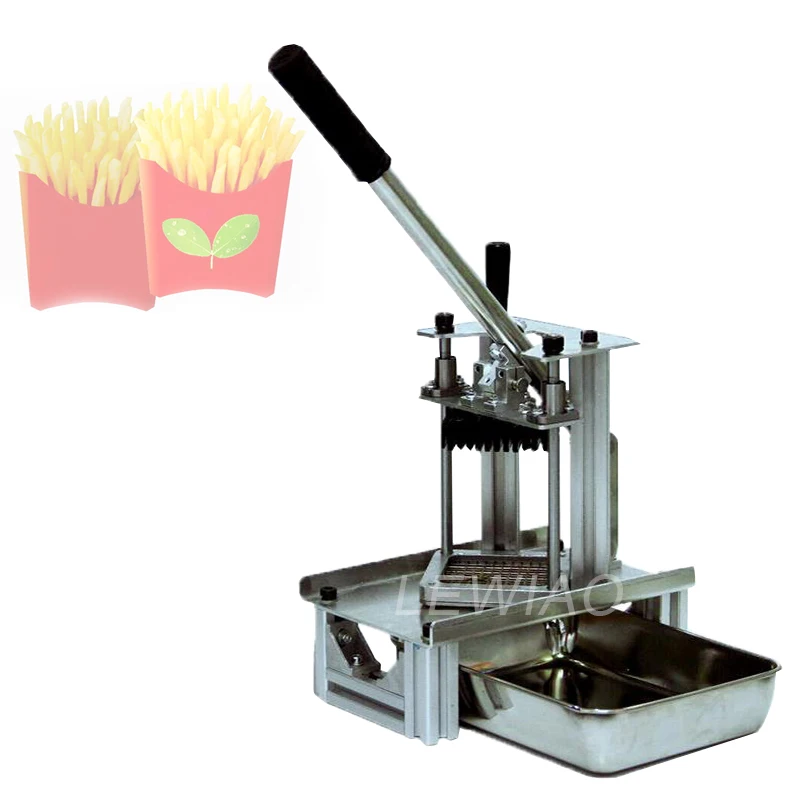 

Manual Potato Chip Cutting Machine Stainless Steel Wave French Fries Cutter Wave Pattern Blade Potato Carrot Equipment