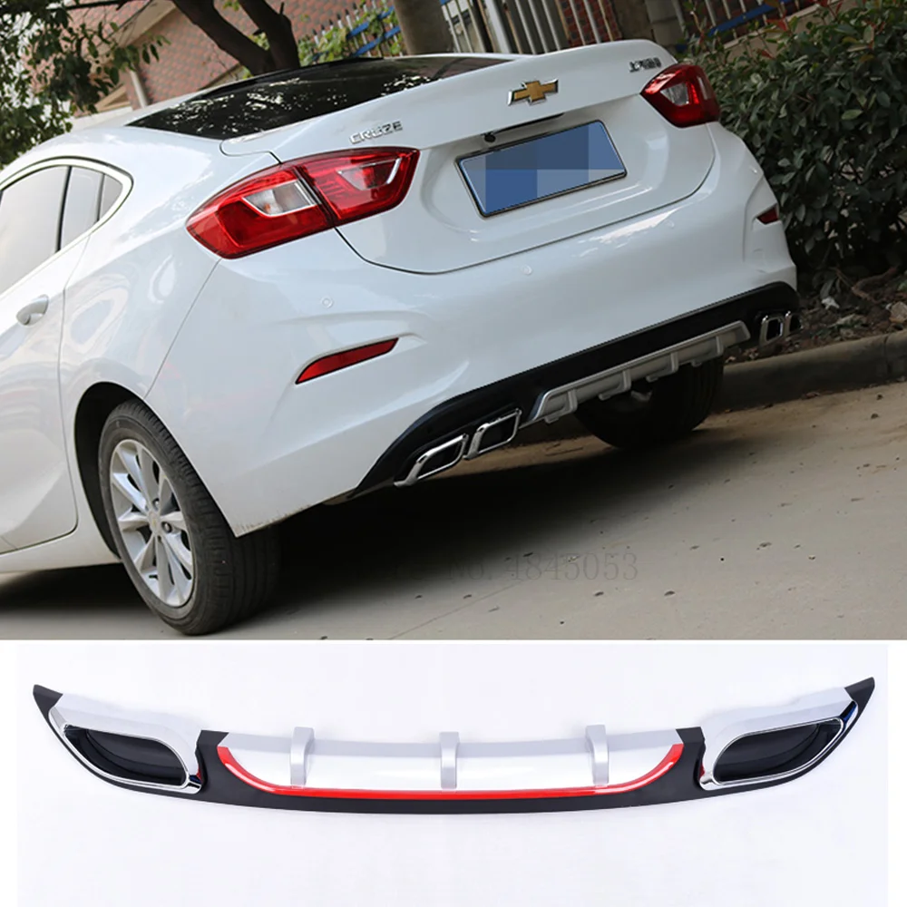 Автомобильные украшения ABS пластик задний спойлер диффузор для Chevrolet Cruze 2009 до 2017