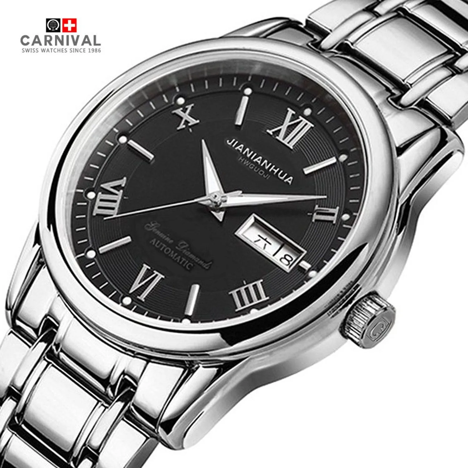 

Switzerland Genuine Product Carnival Analog Watch Men Fully Automatic Mechanical Wrist Watch Night Light Waterproof MEN'S Watch