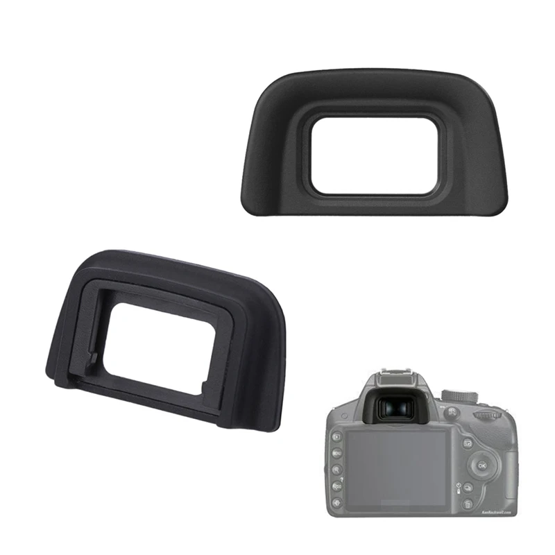 

2Pcs DK-20 Camera Eyepiece Viewfinder Camera Eyecup Protector Replacement for Ni-kon DK20 D40 D50 D60 D70 D70S D3000 D3100 D5100