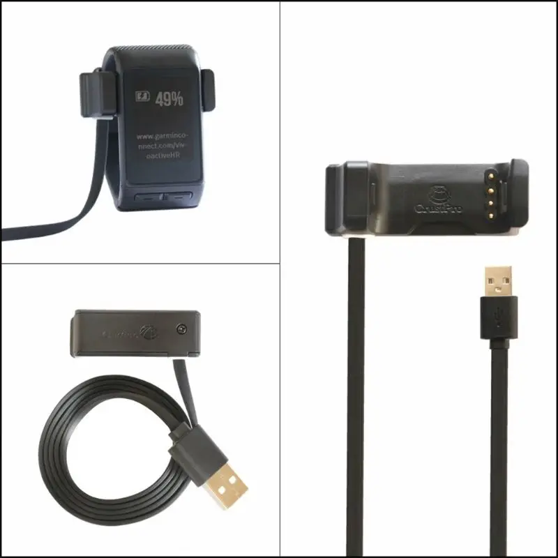 Garmin Vivoactive HR ɹڼ  GPS Ʈ USB  ̺,  ī   USB  ̺ ü