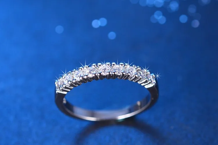 925 Sterling Silver Women's Wedding Rings Silver Ring Jewelry Wedding Gift